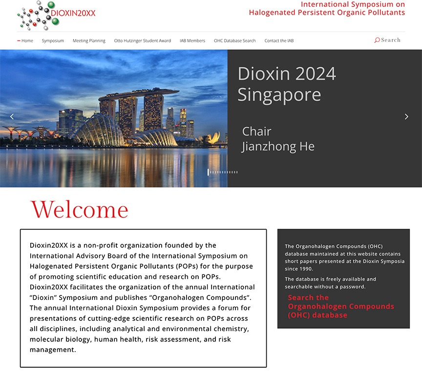 Dioxin 20xx Website