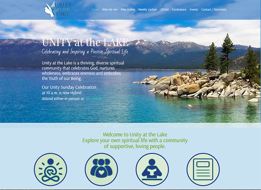 Unity at the Lake Website